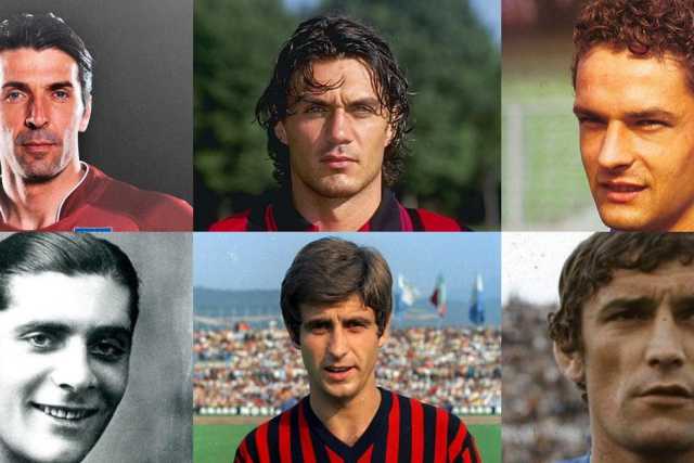 Da Buffon a Riva: ecco la "top 11" (pi� 11 riserve) della storia del calcio italiano